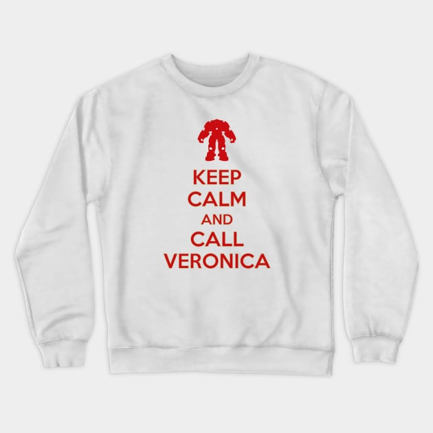 Keep calm and call Veronica Crewneck Sweatshirt by Stefaan